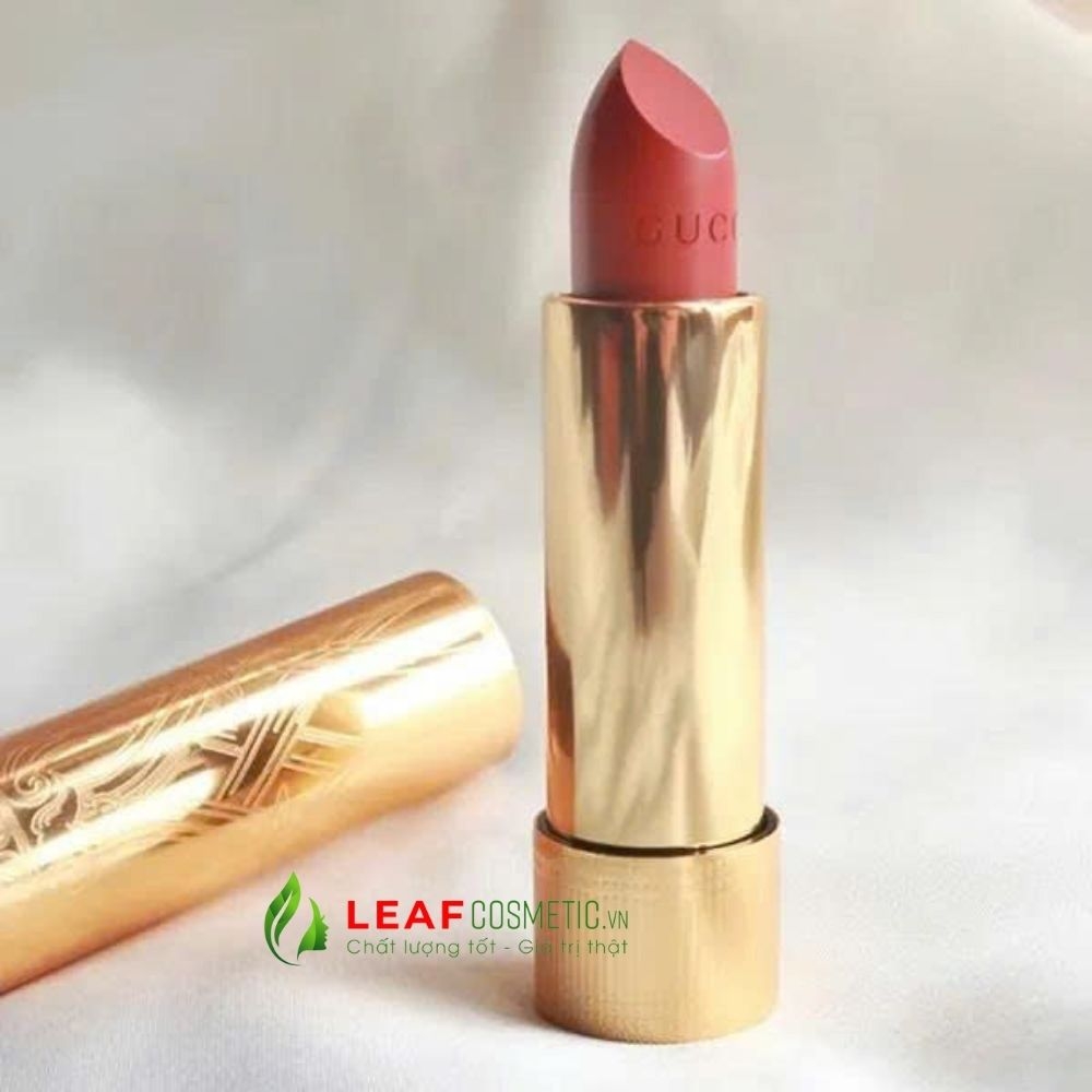 Son Thỏi Gucci 208 They Met in Argentina Satin - Hồng Đất