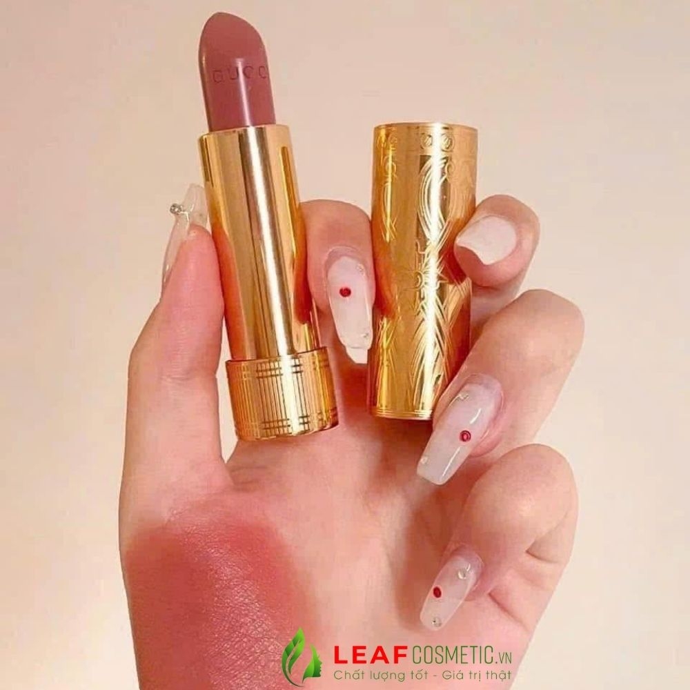 Son Thỏi Gucci 208 They Met in Argentina Satin - Hồng Đất