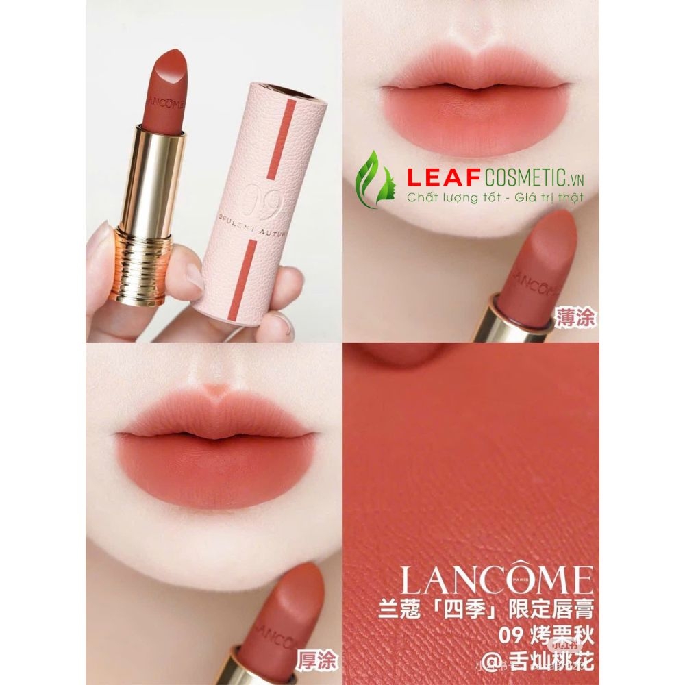 Set quà tặng 20/10: Bộ sưu tập Son Lancome Drama Matte Limited 2025