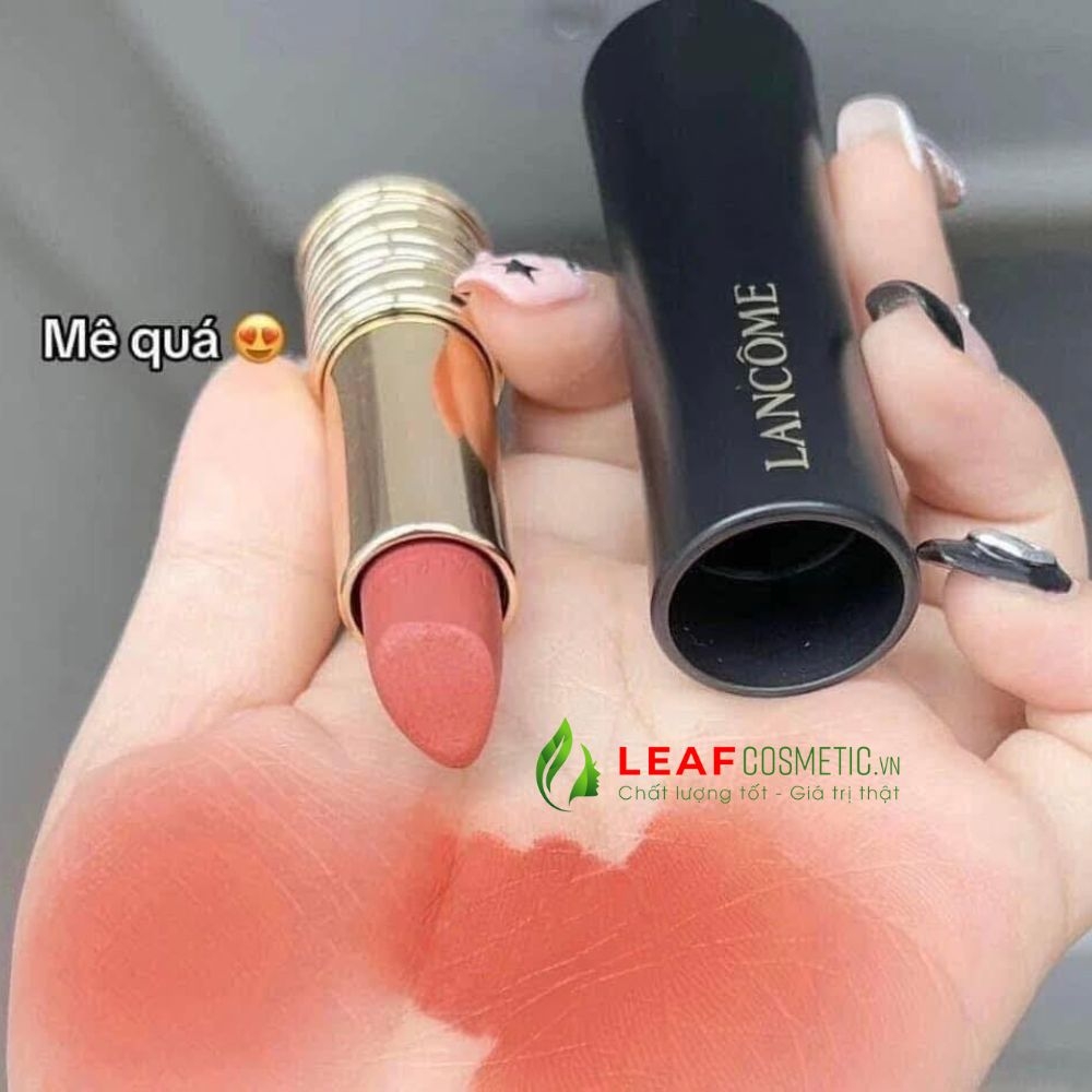 Son Thỏi Lancome L'absolu Rouge Intimatte 340 Love Whispers - Cam Đất Trà Sữa