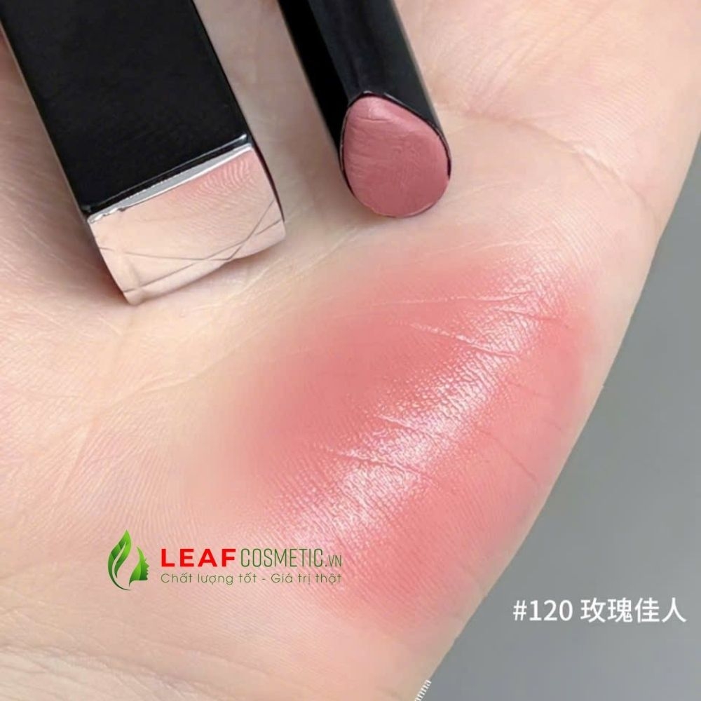 Son Thỏi Dior Rouge Dior On Stage 120 Iconic Rose - Hồng Nude