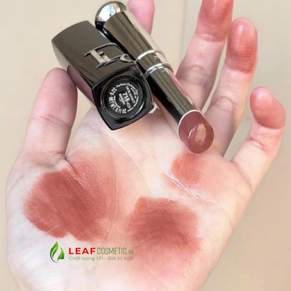 Son Thỏi Dior Addict Hydrating Shine 718 Bandana - Nâu Đất