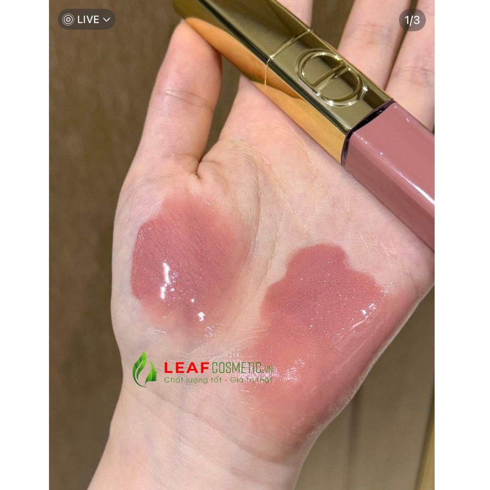 Son Kem Dior Rouge Dior Sequin Liquid Duo 100 - Hồng Đất Lấp Lánh (Limited Edition)