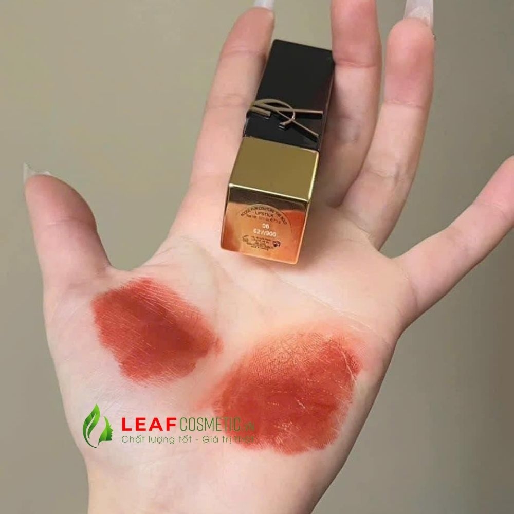 Son Thỏi YSL Rouge Couture The Bold 08 Fearless Carnelian - Cam Đỏ Đất