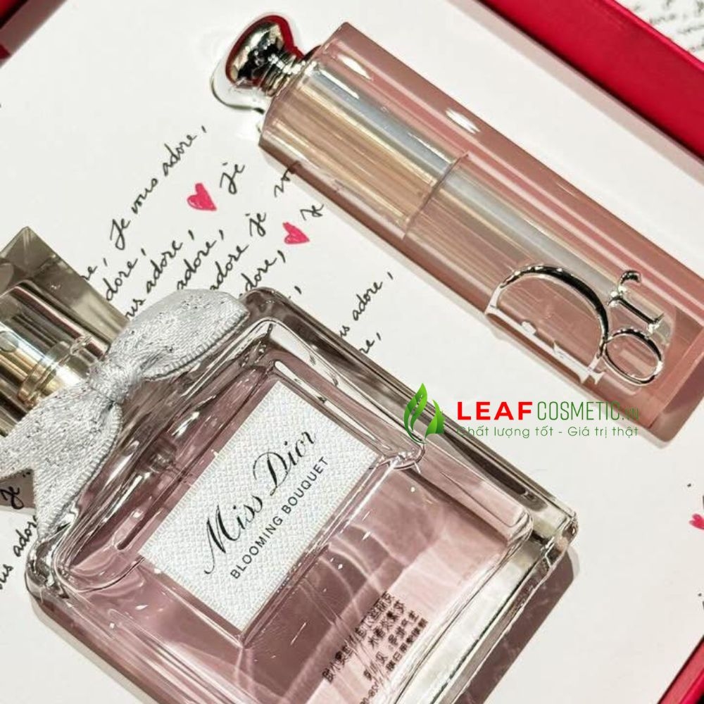 Set Quà Tặng 8/3 - Set Nước Hoa - Son Dưỡng