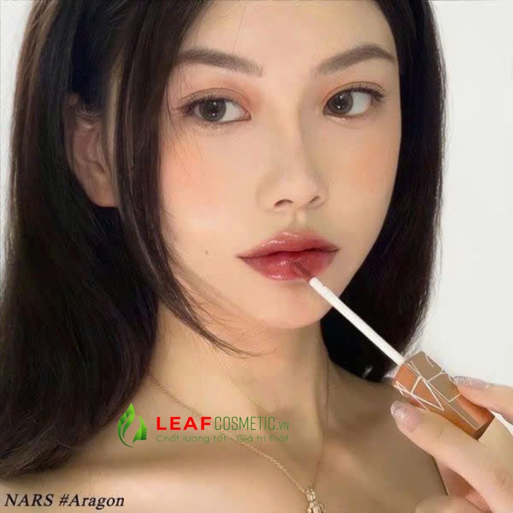 Son bóng Nars Afterglow Lip Shine 277 Aragon - Đỏ Hạt Dẻ