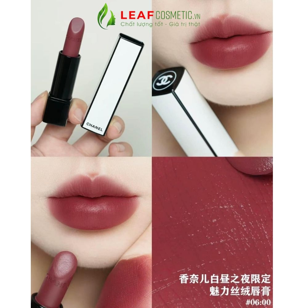 Set Quà Valentine 2026 - Set 2 Son Chanel Limited Vỏ Trắng