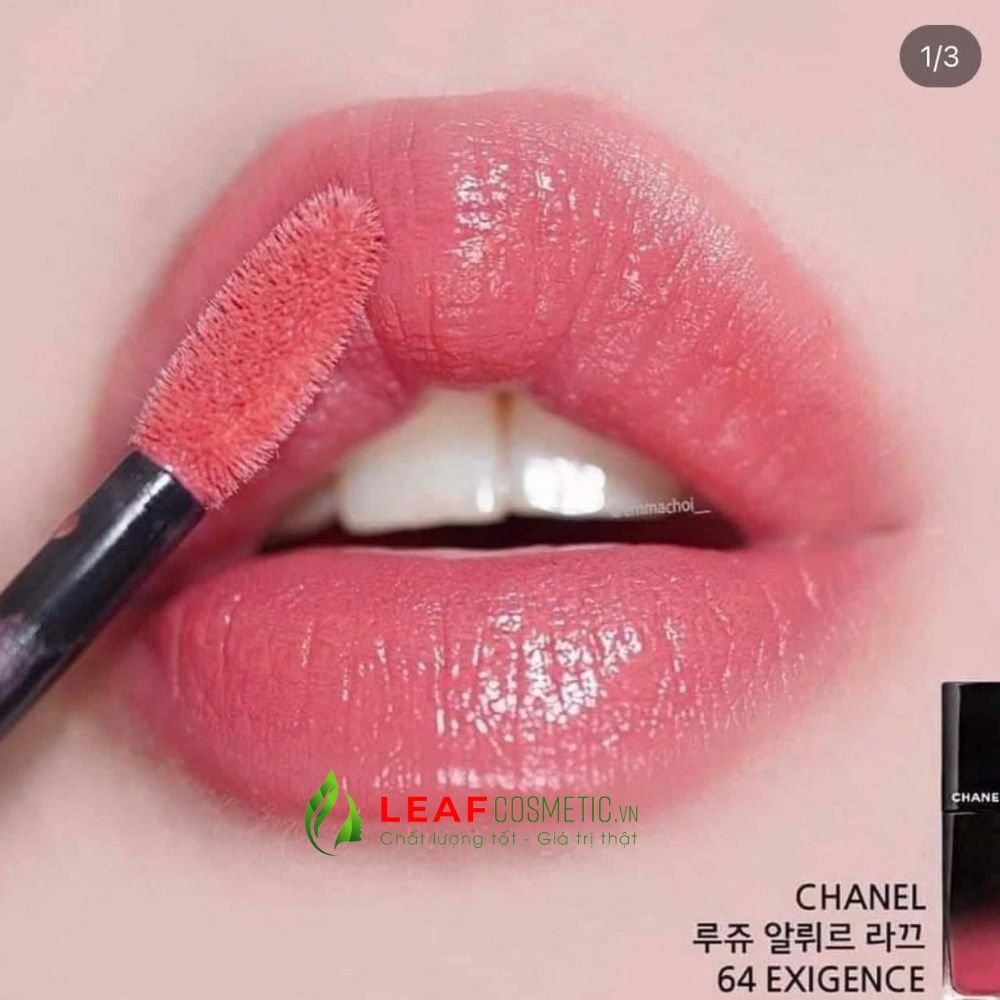 Son Kem Chanel Rouge Allure Laque 64 Exigence - Hồng Hoa