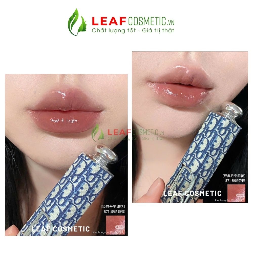 Son Thỏi Dior Addict Hydrating Shine 871 D-Dream - Đỏ Nâu