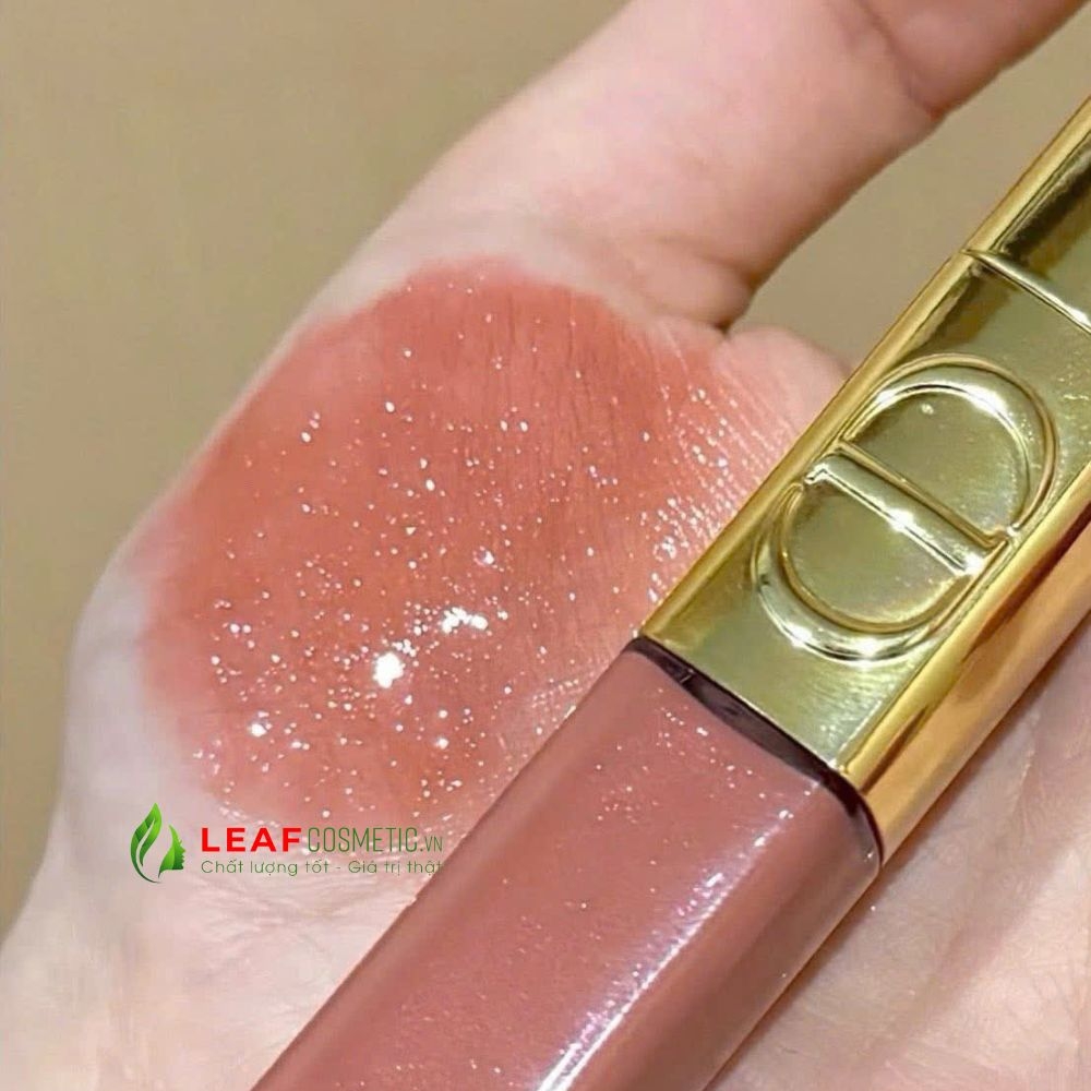 Son Kem Dior Rouge Dior Sequin Liquid Duo 100 - Hồng Đất Lấp Lánh (Limited Edition)