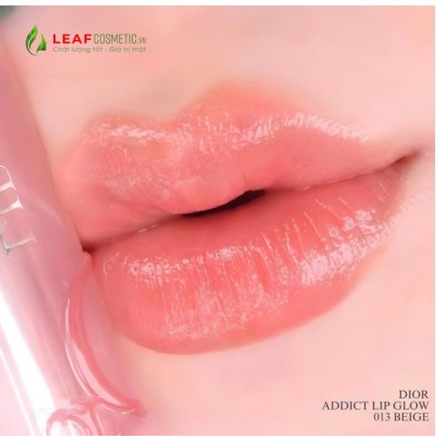 Son Dưỡng Dior 013 Beige Addict Lip Glow - Cam Nude