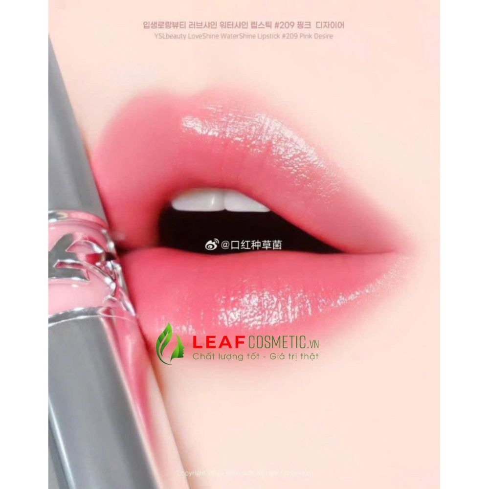 Son Dưỡng YSL Loveshine 209 Pink Desire - Hồng Berry