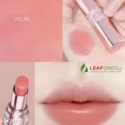 Son Dưỡng YSL Loveshine Candy Glow 3B Rosewood Blush - Hồng Gỗ