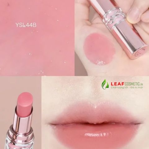 Son Dưỡng YSL Loveshine Candy Glow 44B Nude Lavalliere - Hồng Nude (Mini)