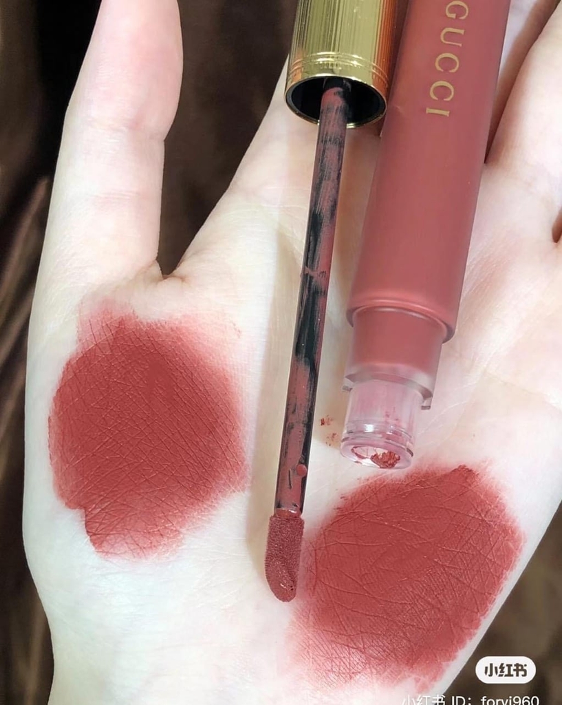 Son Kem Lì Gucci Rouge Liquid Matte Màu 203 Mildred Rosewood (New)