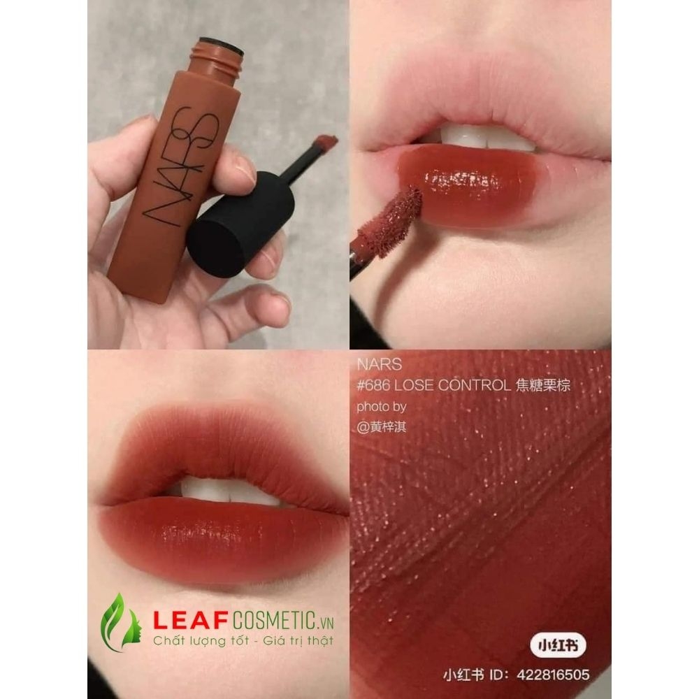 Son Kem Nars Air Matte Lip Color 360 Lose Control - Nâu Cam