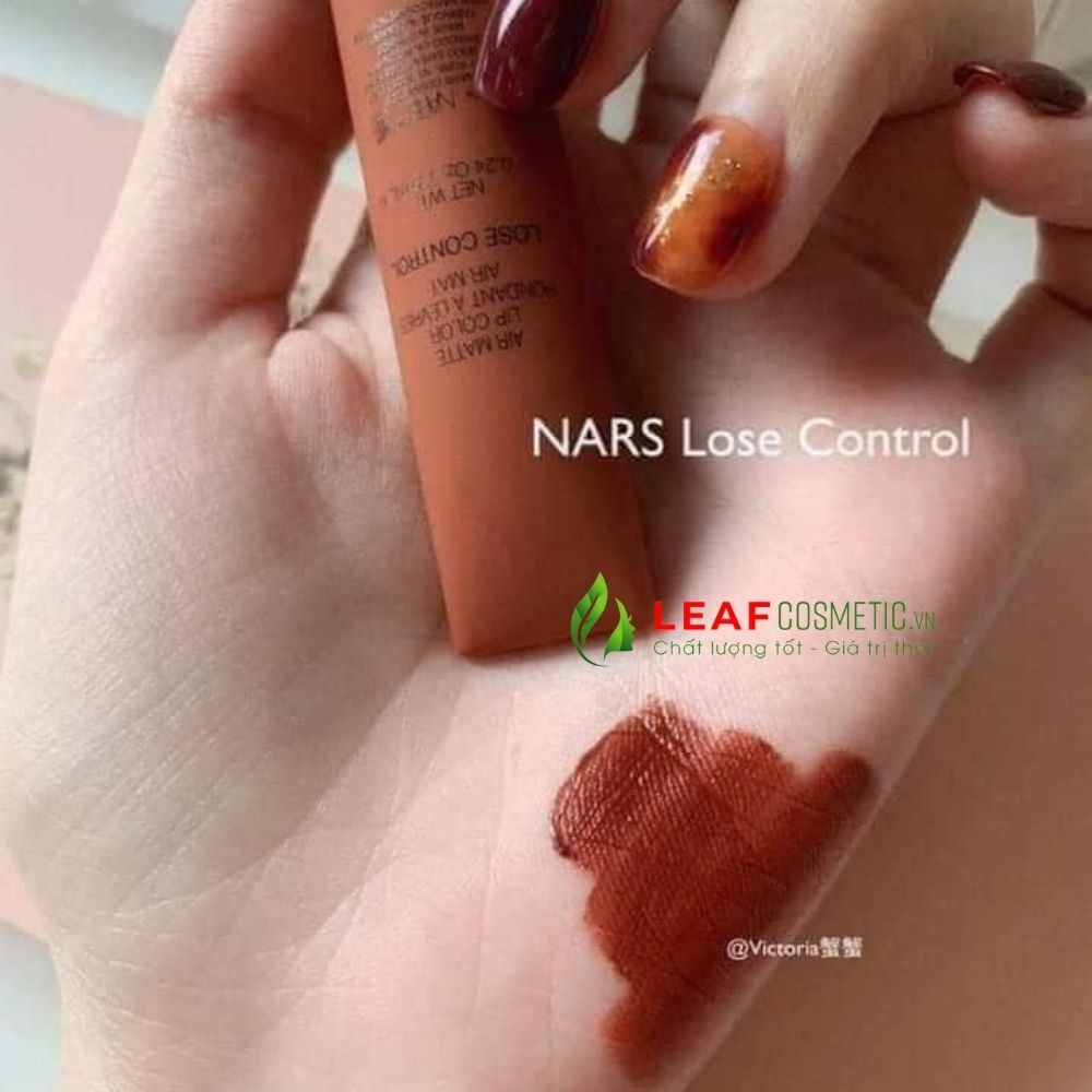 Son Kem Nars Air Matte Lip Color 360 Lose Control - Nâu Cam