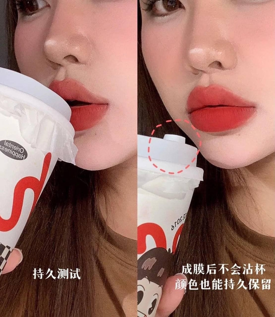 Son Kem MAC Locked Kiss Ink 24h 95 Vicious - Đỏ Cam ( Khóa Màu, Chống Lem )
