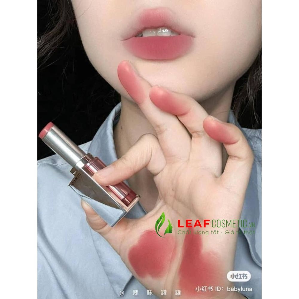Son Thỏi 3CE Blur Matte Lipstick In The Fog - Hồng Tím Nude