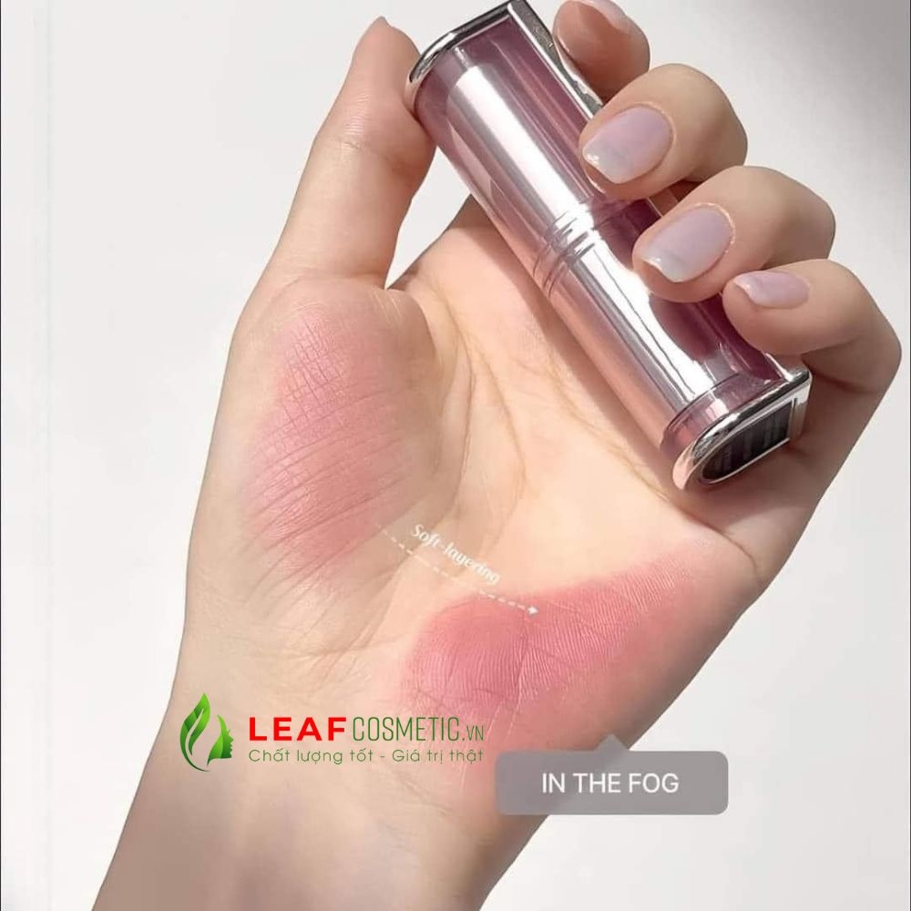 Son Thỏi 3CE Blur Matte Lipstick In The Fog - Hồng Tím Nude