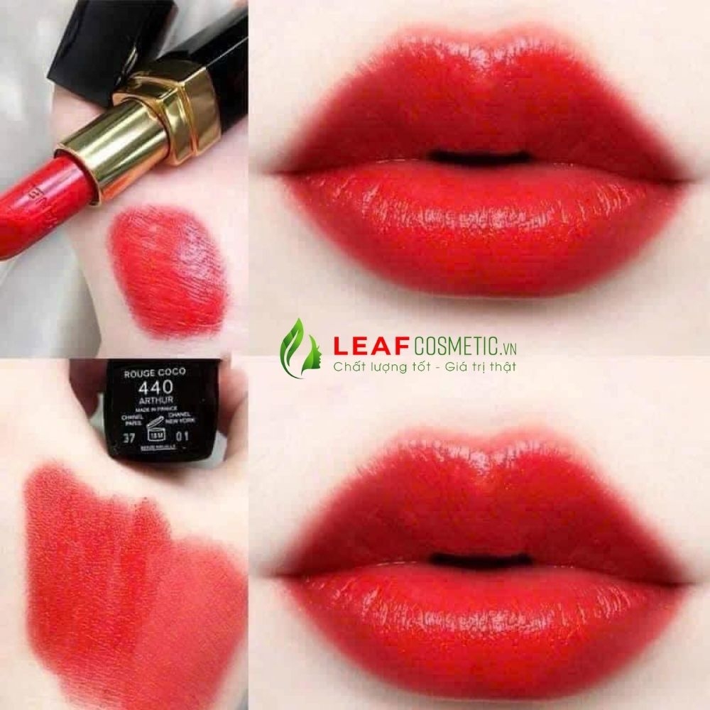 Son Thỏi Chanel Rouge Coco 440 - Đỏ Cam