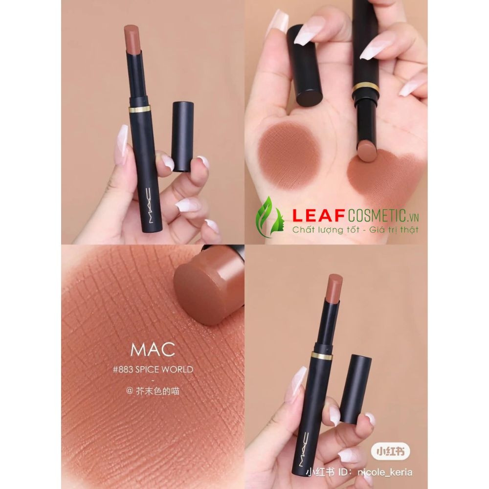 Son Thỏi MAC 883 Spice World - Cam Nude