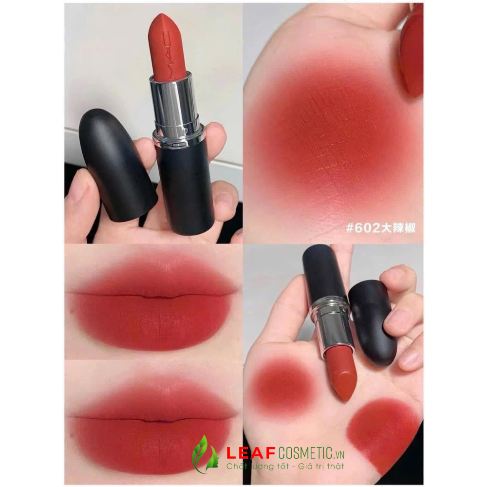 Son Thỏi MAC Ximal 602 Chili - Đỏ Gạch