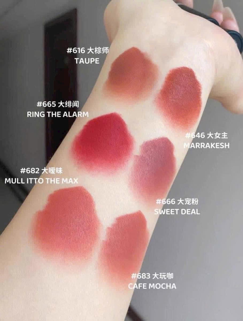 Son Thỏi MAC Ximal 665 Ring The Alarm - Đỏ Hồng