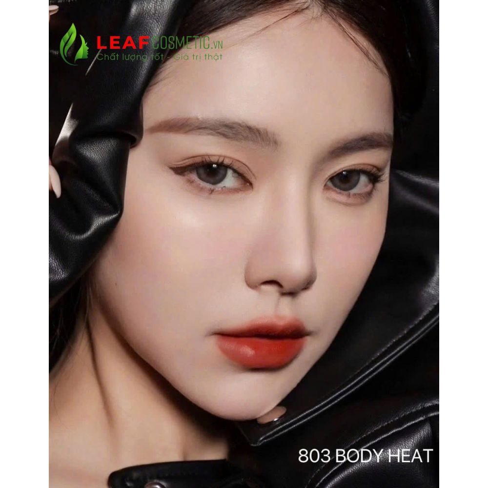 Son Thỏi Nars Explicit Lipstick 803 Body Heat - Cam Nâu