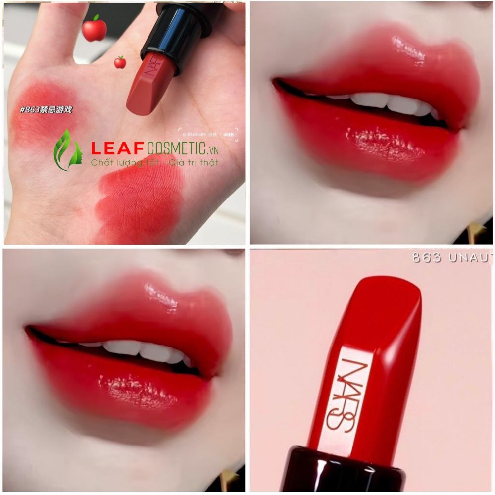 Son Thỏi Nars Explicit Lipstick 863 Unauthorized - Đỏ Tươi