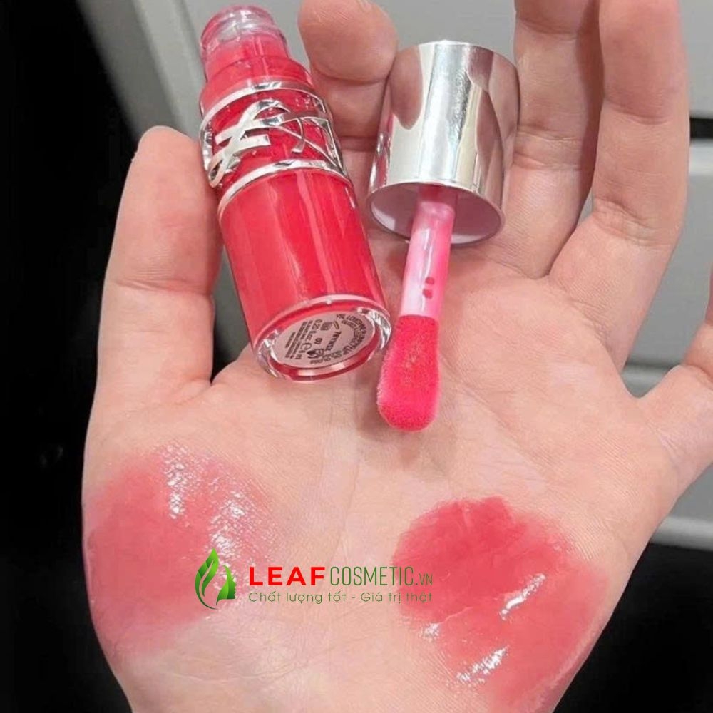Son YSL Loveshine Plumping Lip Oil Gloss 09 Cherry Flash - Đỏ Cherry