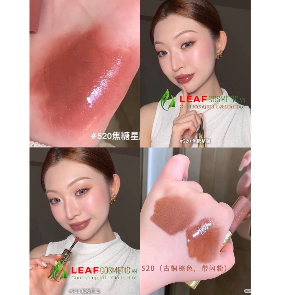 Son Kem Dior Rouge Dior Sequin Liquid Duo 520 - Hồng San Hô (Limited Edition)