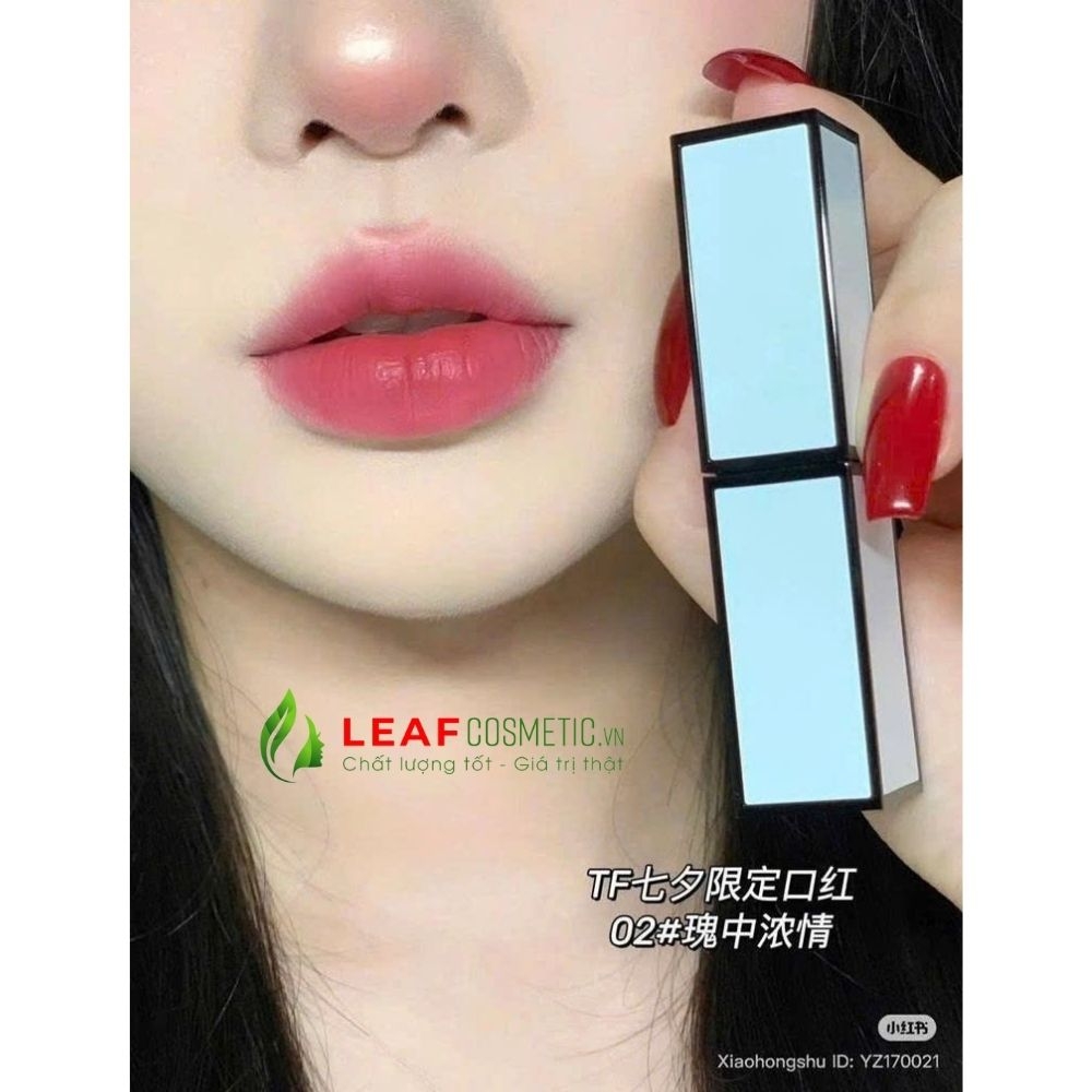 Son Tom Ford Rose Satin Matte Lip Color 02 Euphoric Rose – Hồng Đất