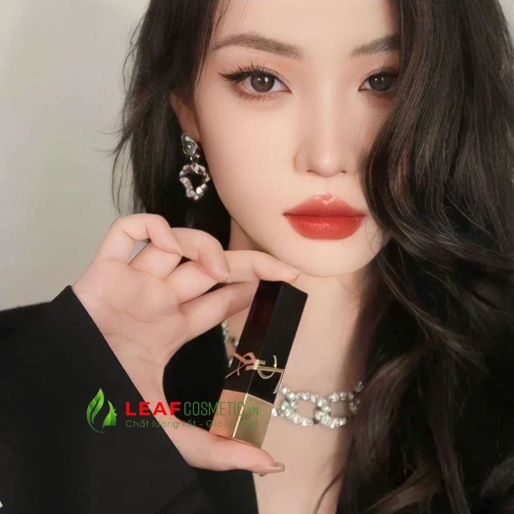 Son Thỏi YSL Rouge Couture The Bold 08 Fearless Carnelian - Cam Đỏ Đất