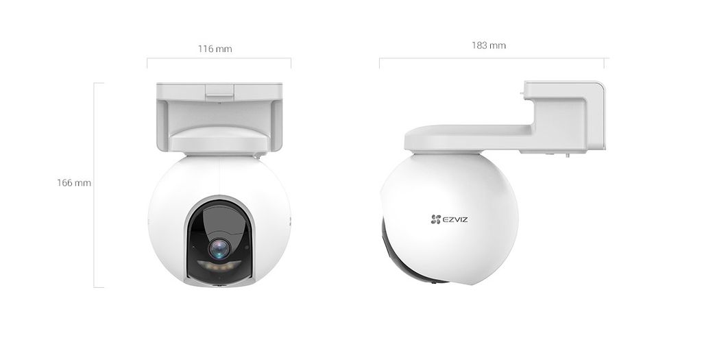 Camera Dùng Pin EZVIZ EB8 4G 2K (3MP)
