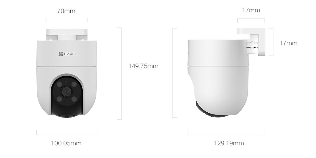 Camera Wifi Ngoài Trời EZVIZ H8c (2MP)