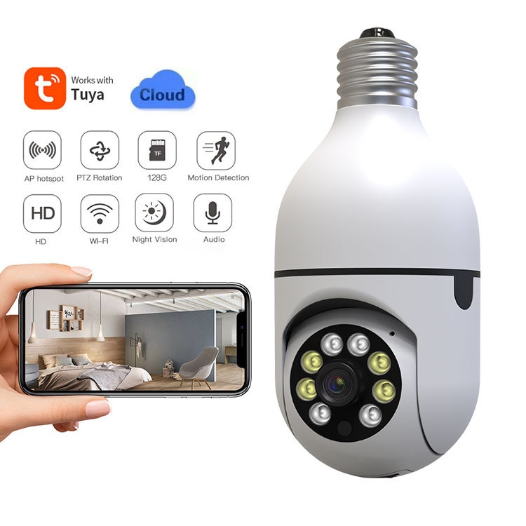 Camera Wifi Trong Nhà YOOSEE HK221 Bóng Đèn 8 Led (2MP)