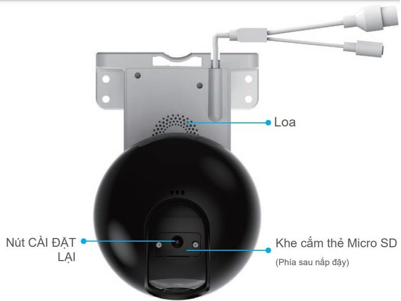 Camera Wifi Ngoài Trời EZVIZ C8W Pro 3K (5MP)