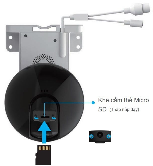 Camera Wifi Ngoài Trời EZVIZ C8W Pro 3K (5MP)