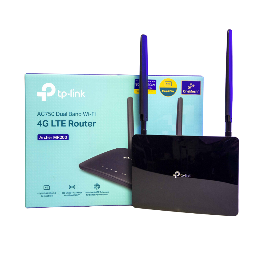 Bộ Phát WiFi 4G TPLINK Archer MR200