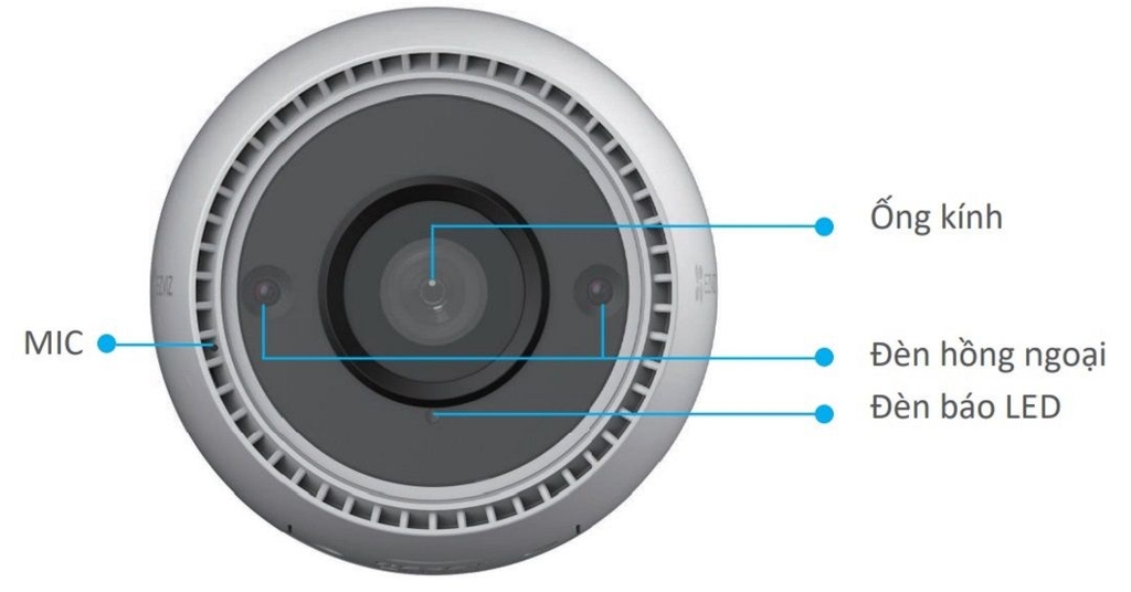 Camera Wifi Ngoài Trời EZVIZ C3TN (2MP)