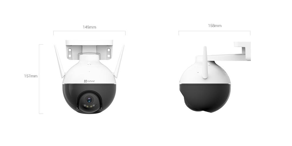 Camera Wifi Ngoài Trời EZVIZ C8W (4MP)