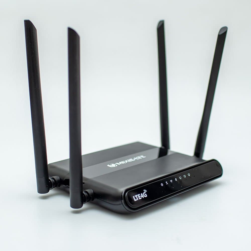 Bộ Phát WiFi MIXIE LTE 4G (4 Cổng Lan - 4 Antena Wifi)
