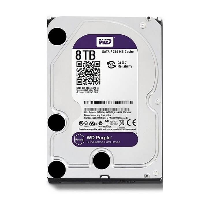Ổ Cứng WESTERN PURPLE 8TB