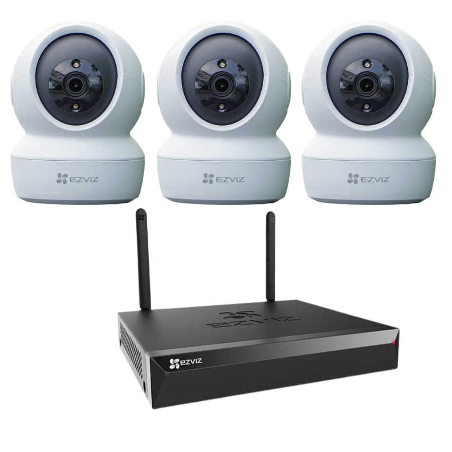 (EZVIZ) Bộ Kit 3 Camera Xoay Trong Nhà (2MP)