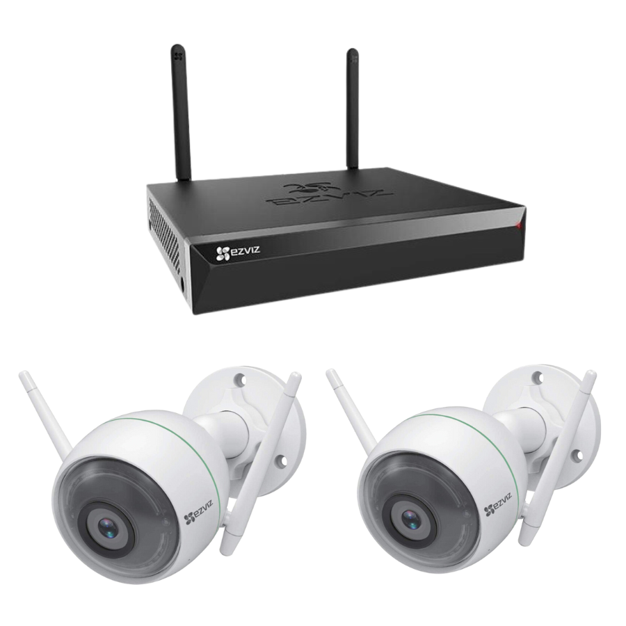 (EZVIZ) Bộ Kit 2 Camera Cố Định Ngoài Trời (2MP)