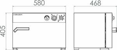 Tủ sấy 28L loại E28, Hãng Binder/Đức