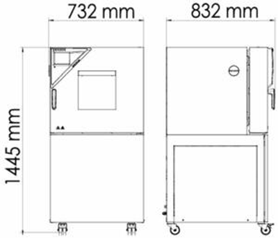 Tủ sốc nhiệt, tủ lão hóa 60L loại MKF56, Hãng Binder/Đức