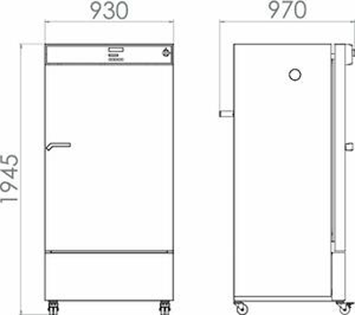 Tủ ấm lạnh 400L loại KB400, Hãng Binder/Đức