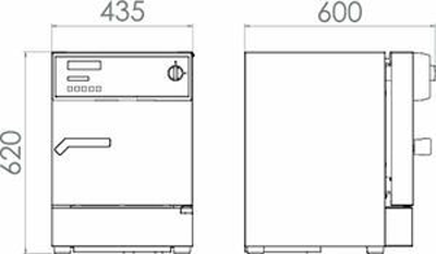 Tủ ấm lạnh 20L loại KB23, Hãng Binder/Đức